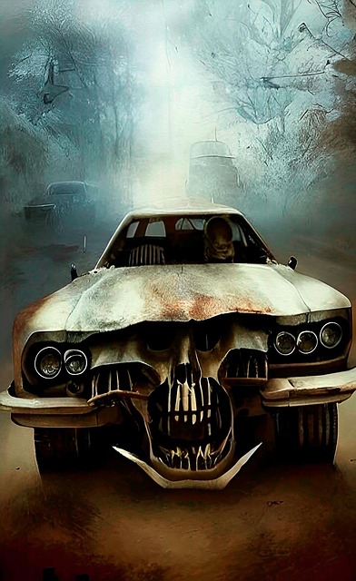Free car vehicle fantasy illustration