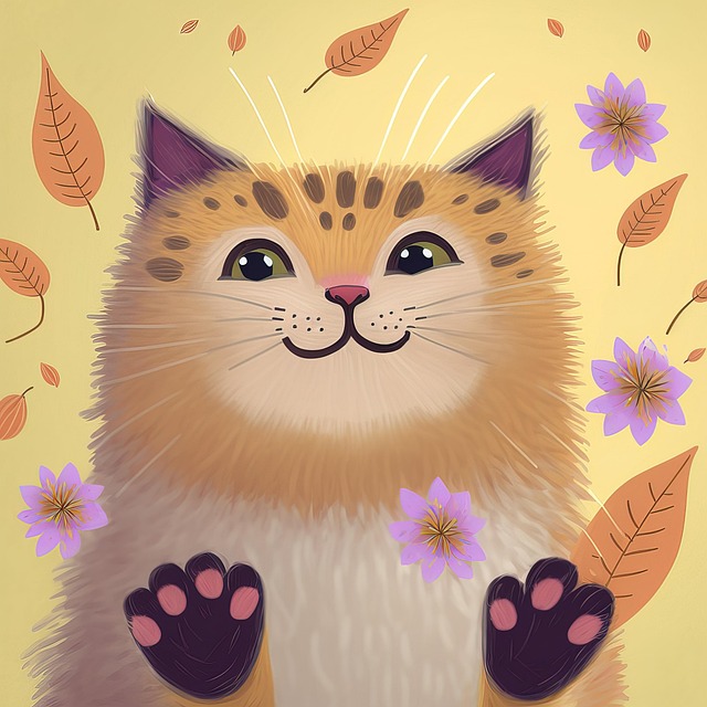 Download free HD stock image of Sheets Cat Free sheets cat pet illustration