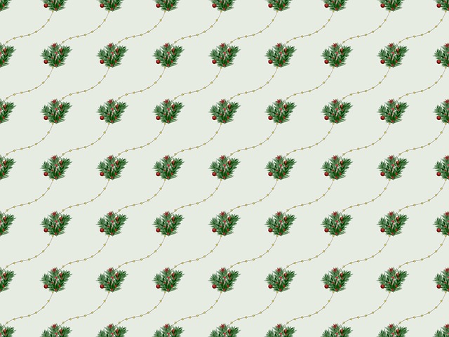 Free christmas gift wrap gift wrapping illustration