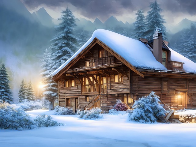 Free generated savoyard landscape landscape illustration