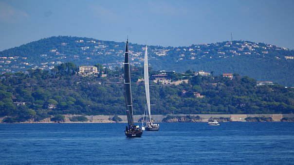 Les Voiles De Saint Tropez, França, Mar