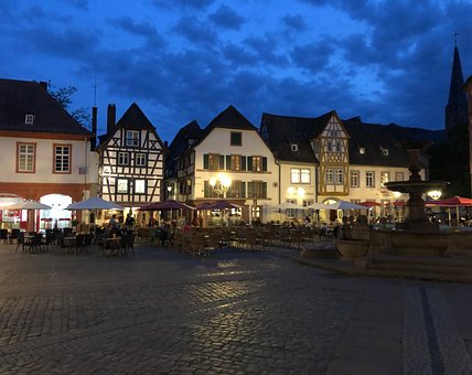 Free Marketplace Medieval Town photo and picture