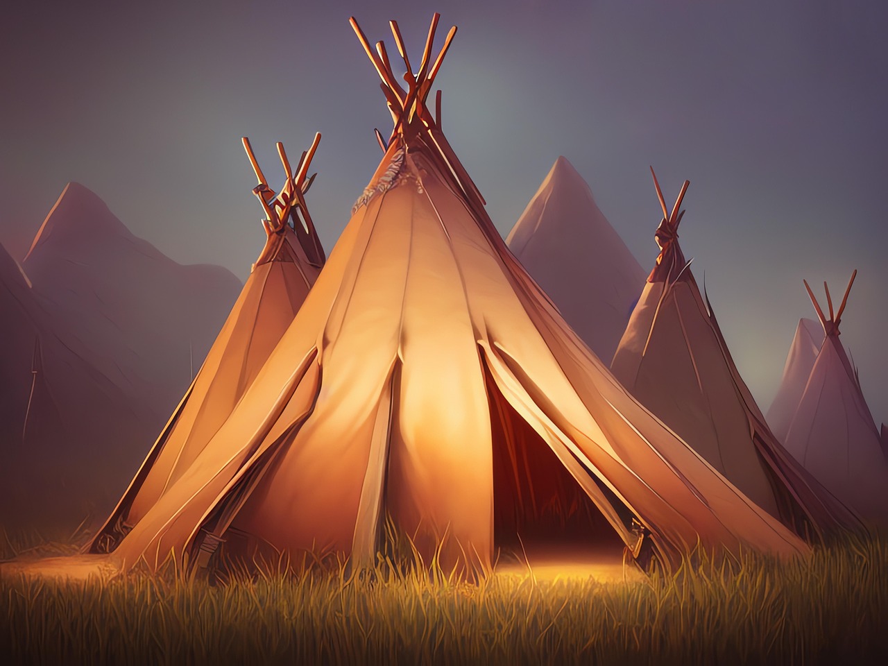 Teepee Dwelling American Indian - Free image on Pixabay
