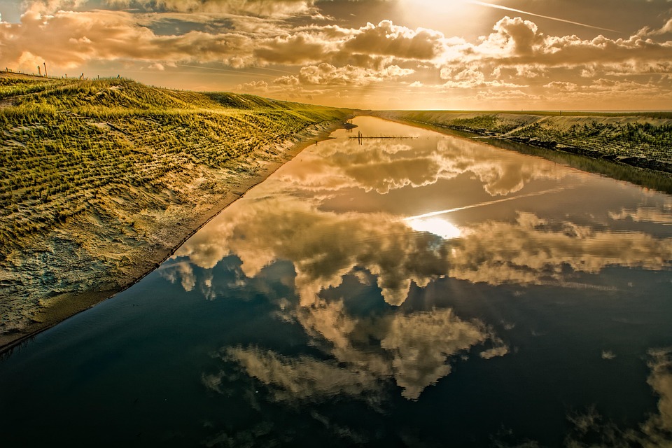 Grass Water Sun - Free photo on Pixabay