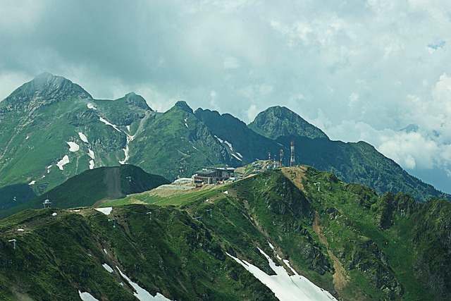 Kaukasus, Berg, Höhe, Sommer