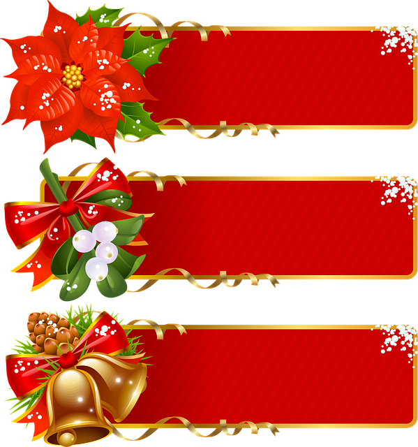 Free background christmas decorative illustration