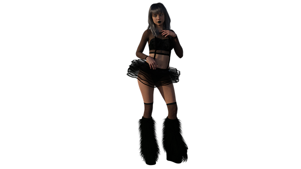Weiblich, Goth, Mode, Porträt, Mädchen