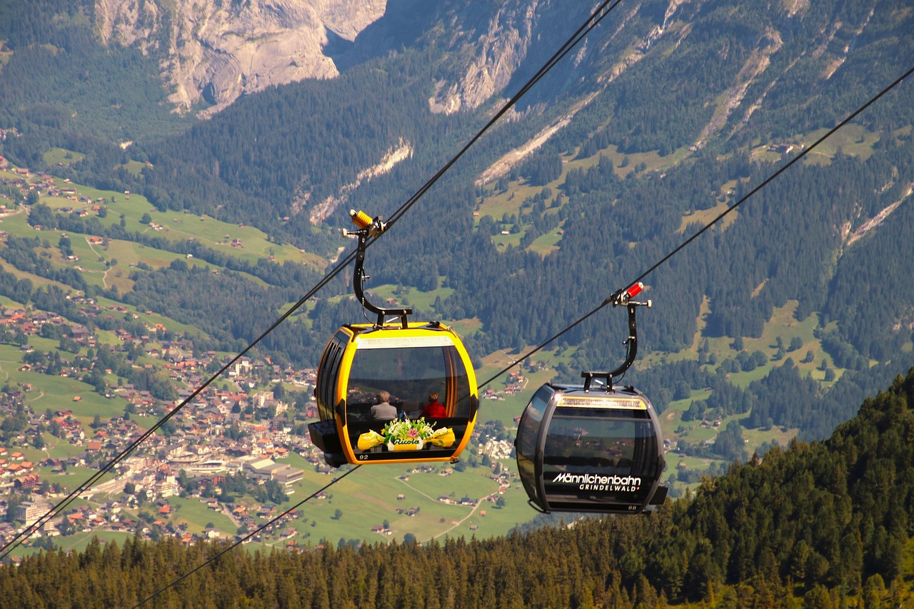 Montagne L'Altezza Della Funivia - Foto gratis su Pixabay