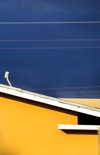 Color, Amarillo, Casa, Edificio