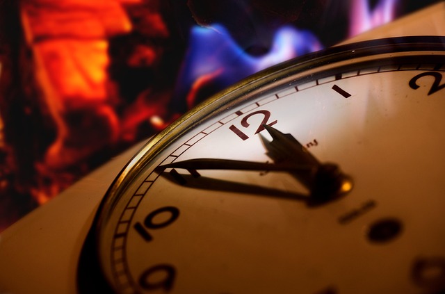 Free Clock Fire photo and picture