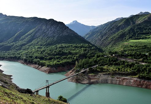 Free Bridge River photo and picture