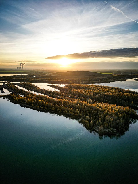 Free Sunset River photo and picture