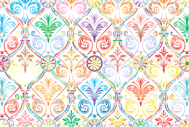 Free pattern background flourish illustration