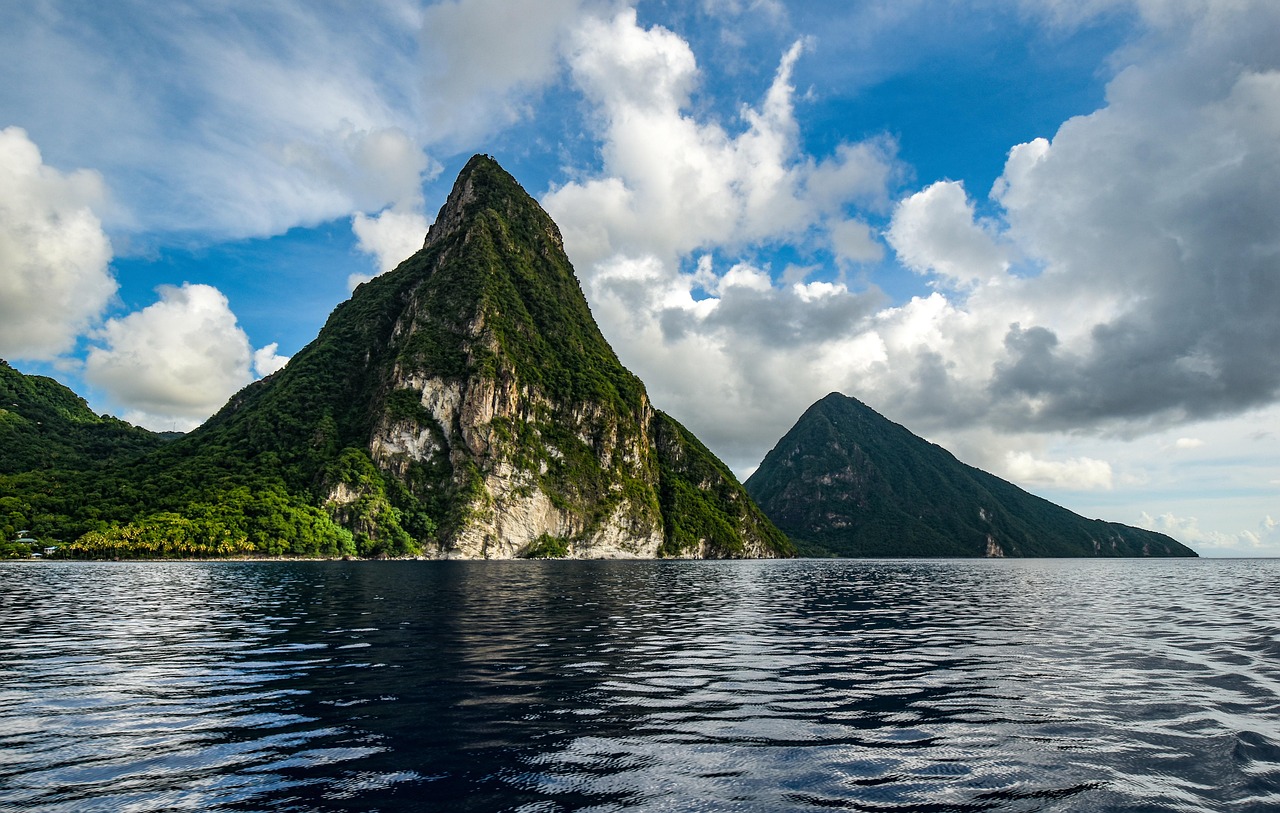 Pitons Karibik St Lucia Kostenloses Foto auf Pixabay Pixabay