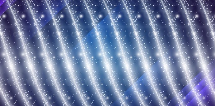 Blaue Galaxie, Blauer Hintergrund