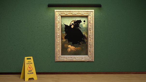 Malen, Demonstranten, Museum, Mädchen