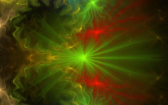 Free Fractal Background illustration and picture