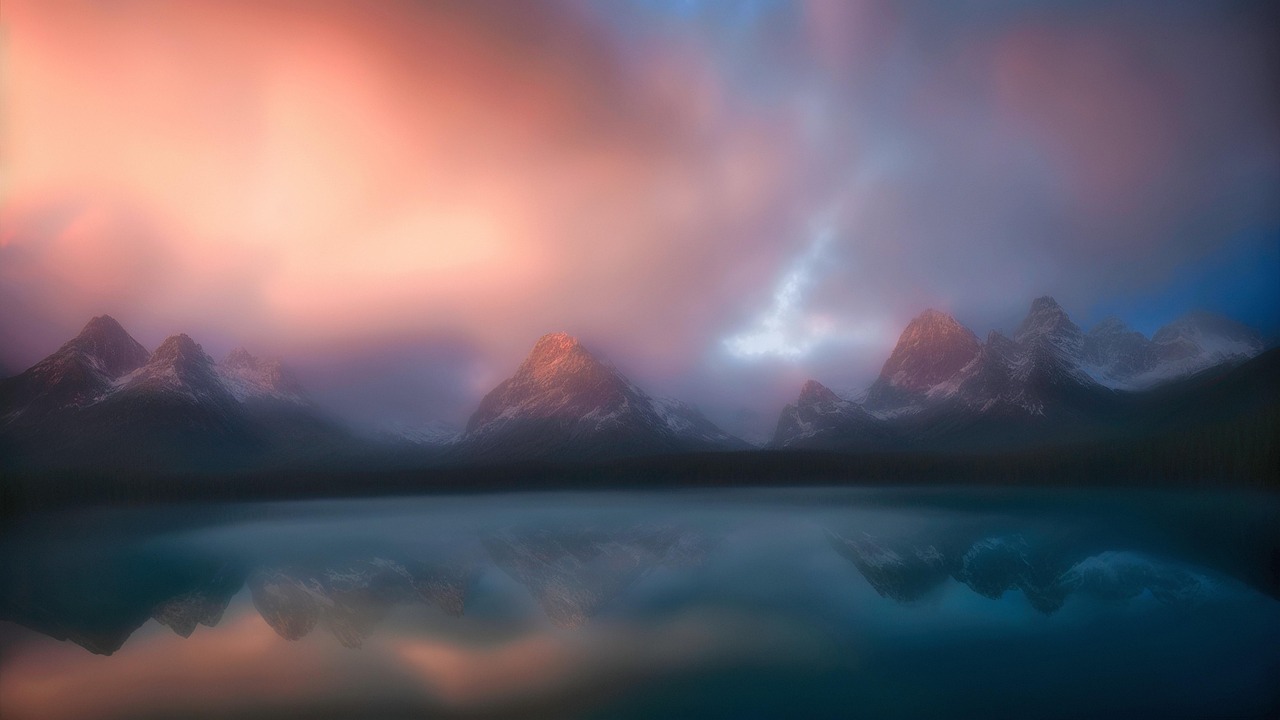 Mountains - free online jigsaw puzzle photo