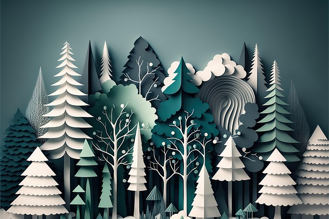 Download free HD stock image of Ai Generated Nature Free ai generated nature forest illustration