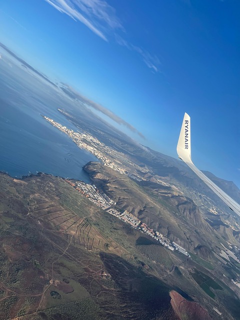 Ryanair, Fly, Ø, Tenerife, Landing