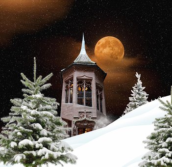 Weihnachten, Schnee, Winter, Landschaft