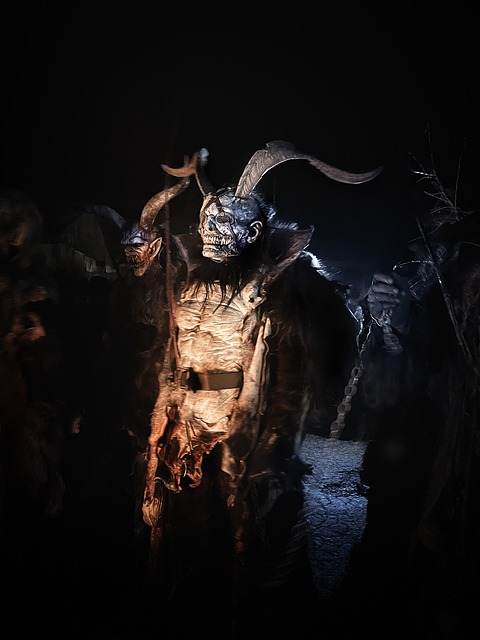 Krampus, Teufel, Monster, Dämon, Hölle