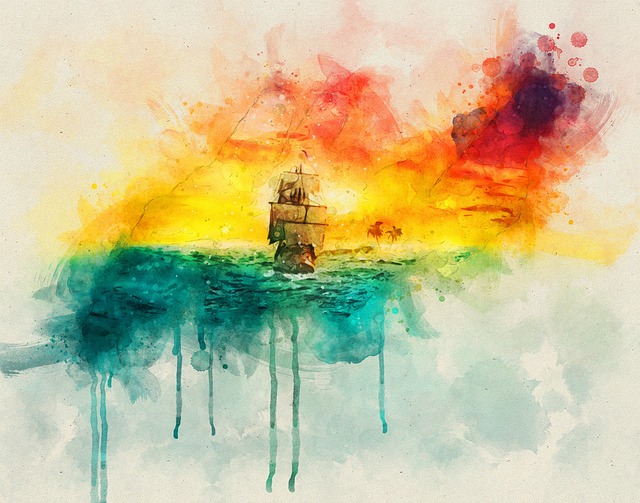 Free Ship Ocean illustration and picture