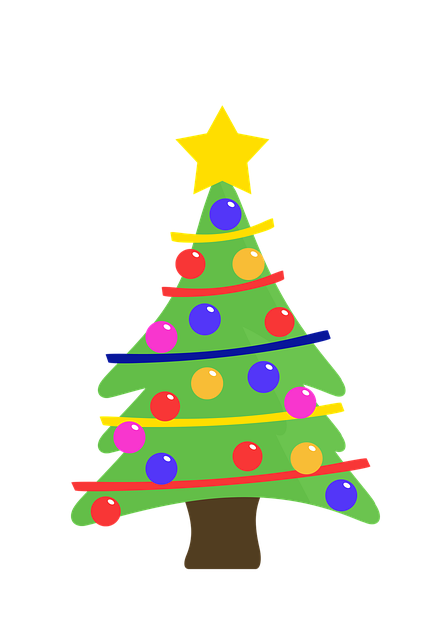 Free Christmas Tree Christmas illustration and picture