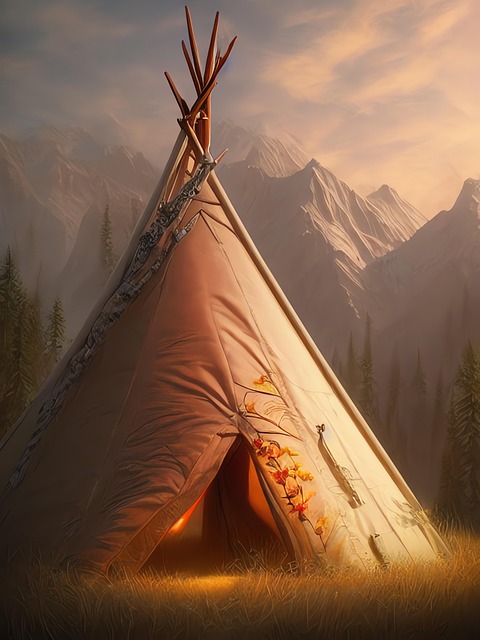 Download Generated, Teepee, American Indian. Royalty-Free Stock