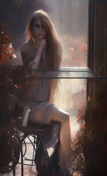 Download Woman Gothic Fantasy Royalty Free Stock Illustration Image