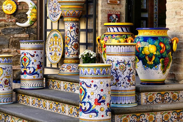 Keramik, Kunst, Italien, Umbrien, Deruta