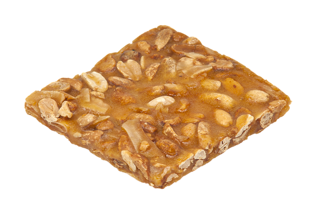 Free peanut brittle candy food illustration