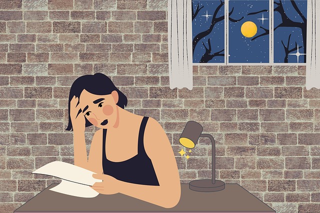 Free girl woman problems illustration