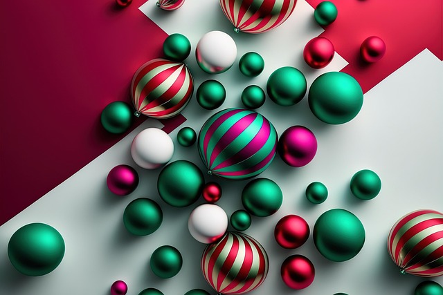 Free christmas festive background illustration