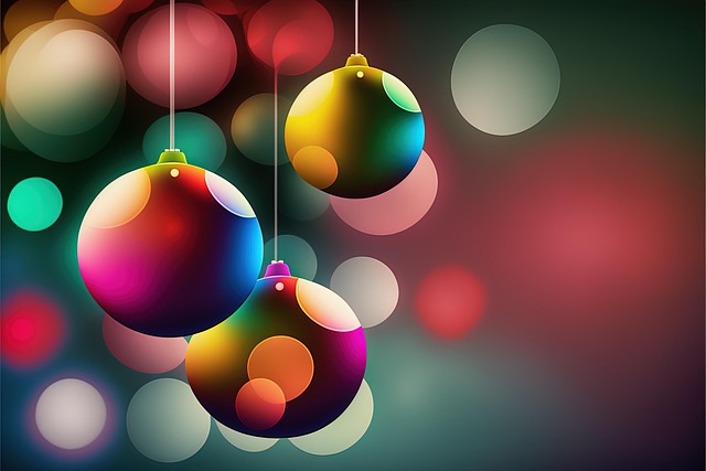 Download free HD stock image of Christmas Festive Free christmas festive ornaments illustration