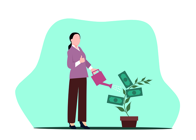 Free money cash investment vector