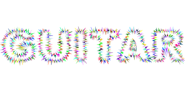 Forma De Onda, Guitarra, Tipografía