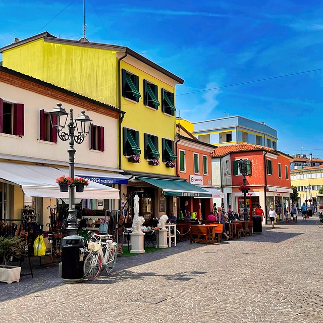Italien, Venetien, Caorle, Altstadt