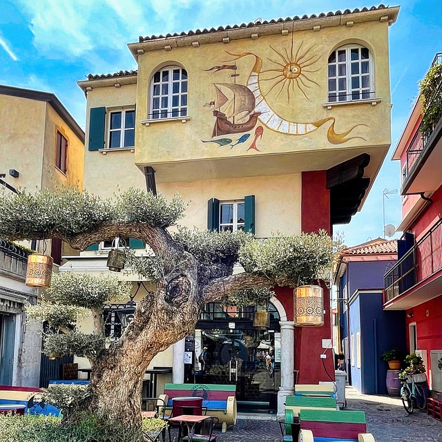 Italien, Venetien, Caorle, Architektur