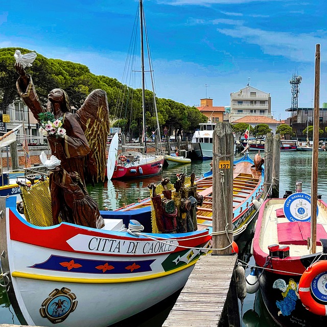 Italien, Venetien, Caorle, Hafen