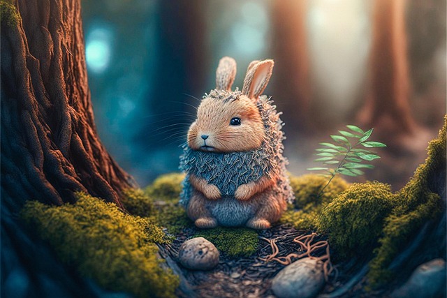 Free rabbit bunny nature illustration