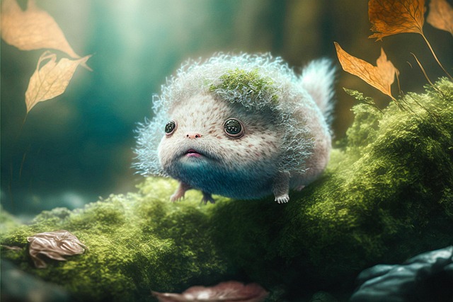 Download free HD stock image of Fish Animal Free fish animal forest illustration