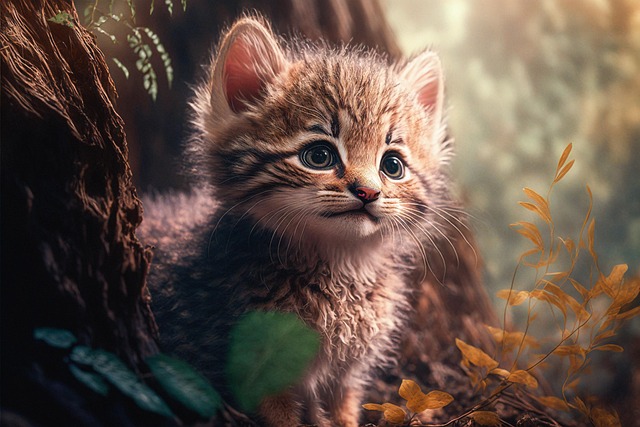 Free cat kitten nature illustration