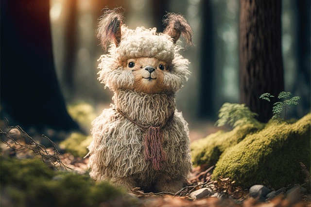 Free lama nature soft illustration