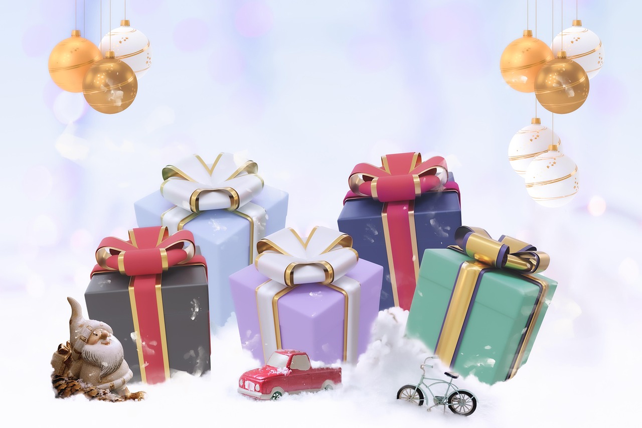 Download Gifts Boxes Snow RoyaltyFree Stock Illustration Image Pixabay