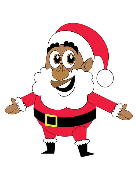 Download African, African Santa, Black Santa. Royalty-Free Stock