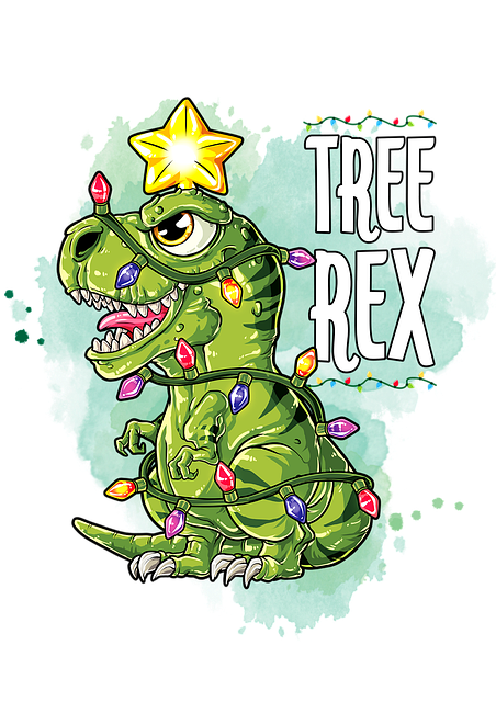 Free Dinosaur T-Rex illustration and picture