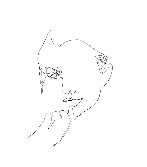 Free Woman Portrait illustration and picture