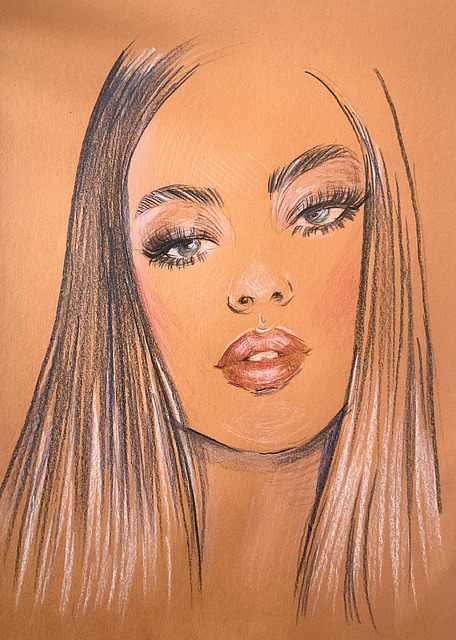 Free Woman Make Up illustration and picture