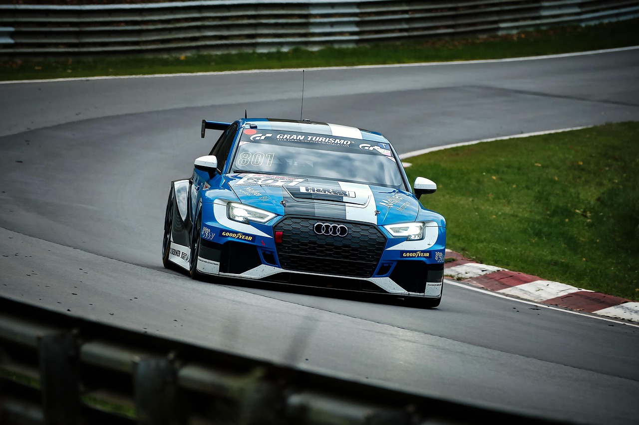 Sporty Racing Car Racing Sports Racetrack - Free photo on Pixabay